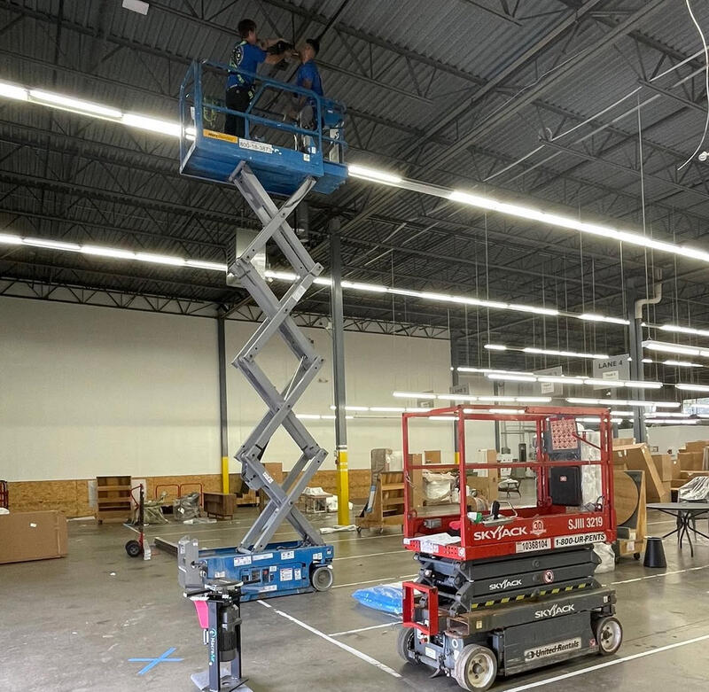 Warehouse LED Lighting Retrofit