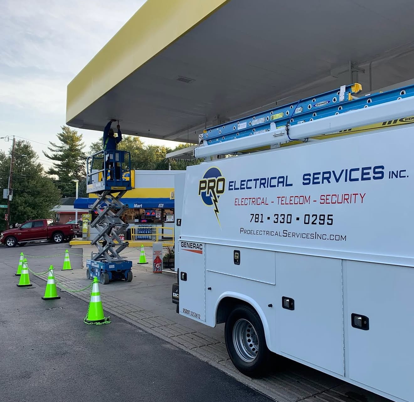 Gas Station Canopy Lighting