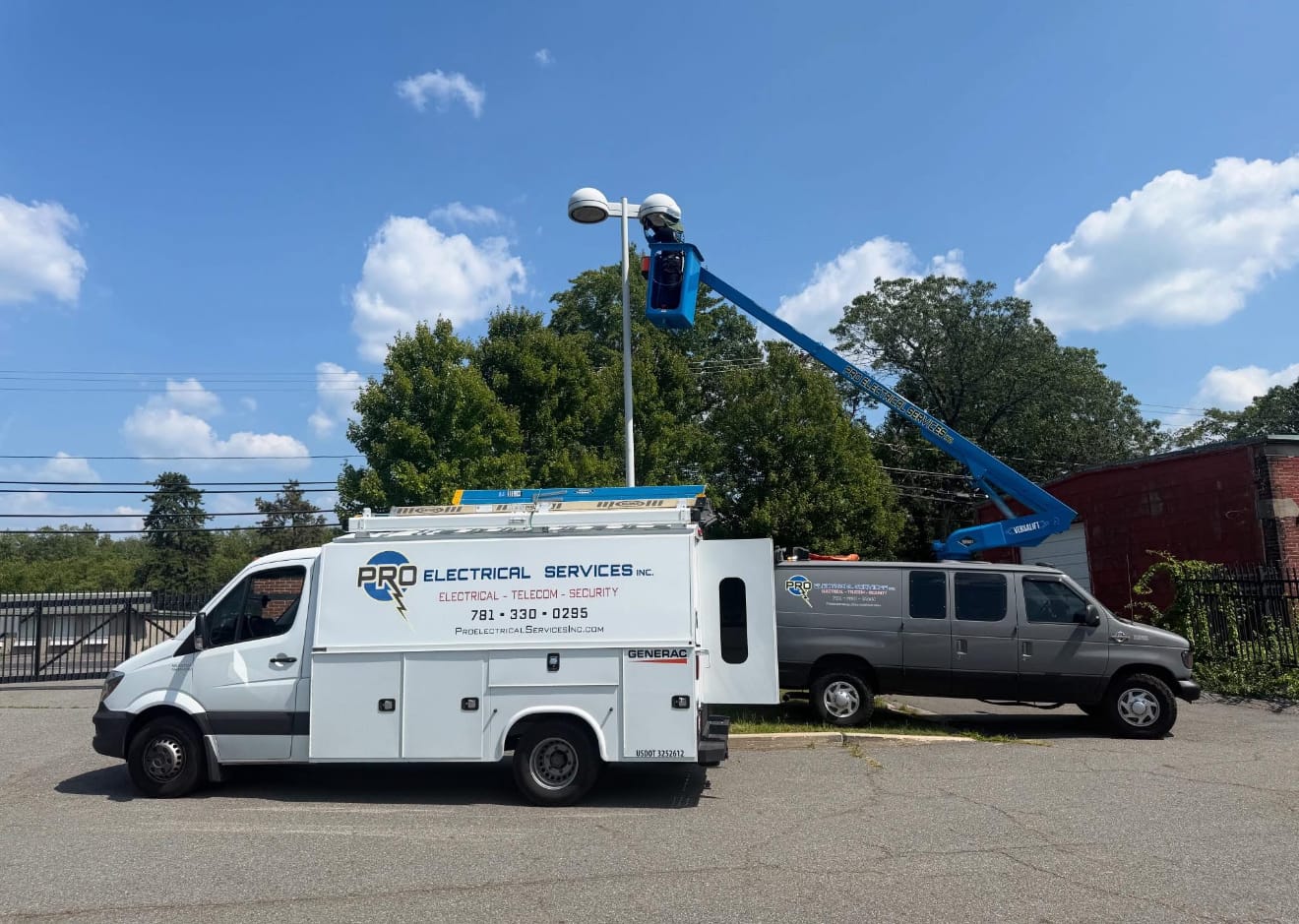 Parking Lot Light Maintenance